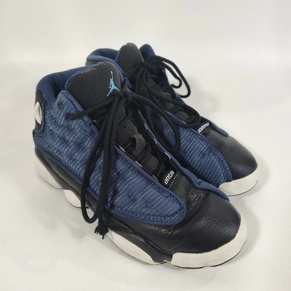 Nike Jordan 13 Retro Brave Blue Sneakers Shoes Style- 414575-400 Size‎ 2.5Y